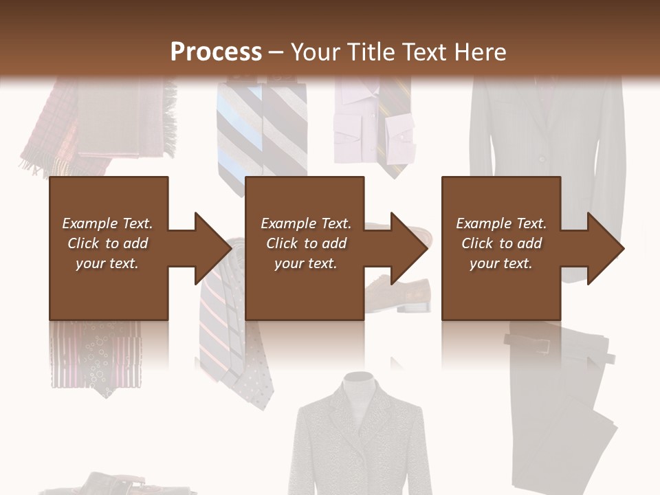 Bag Shirt Boot PowerPoint Template