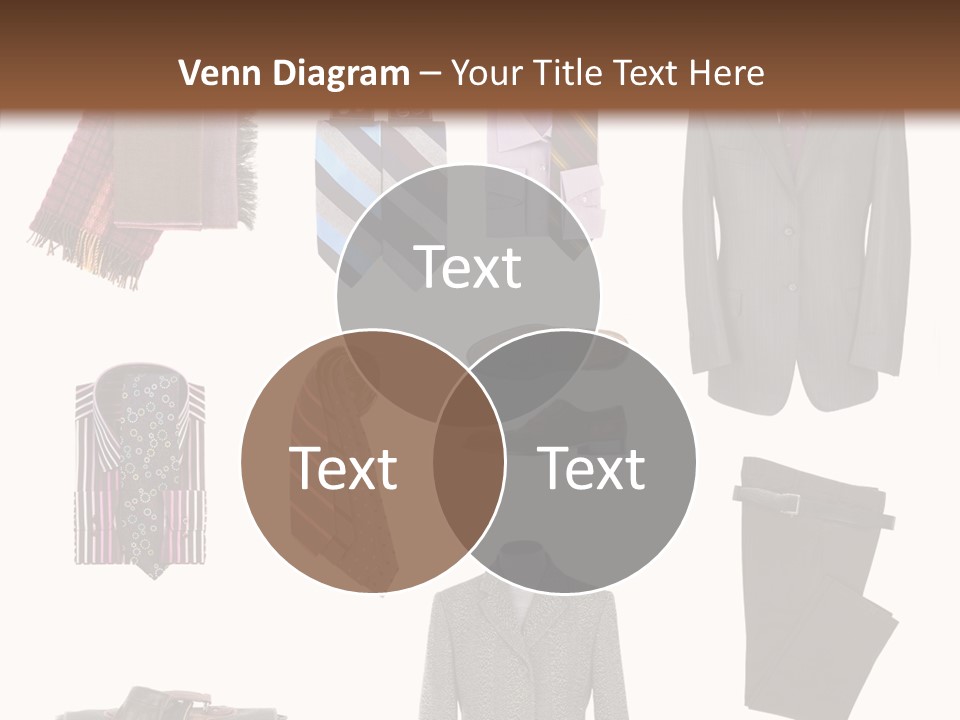 Bag Shirt Boot PowerPoint Template