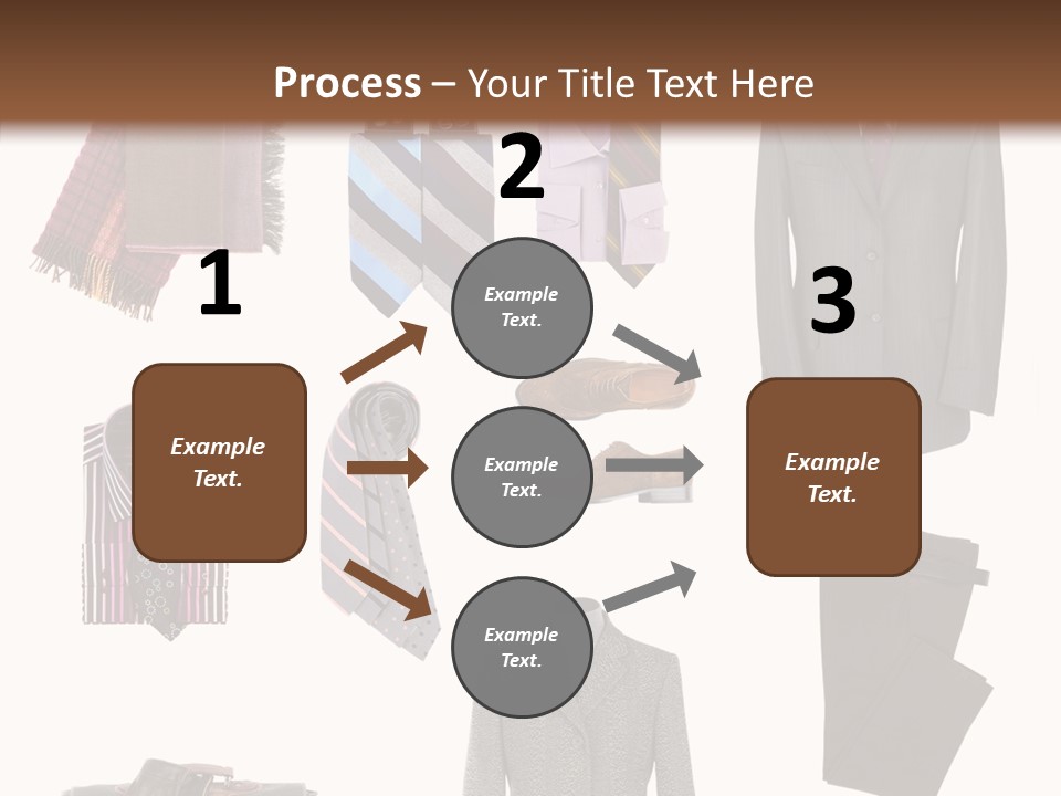 Bag Shirt Boot PowerPoint Template