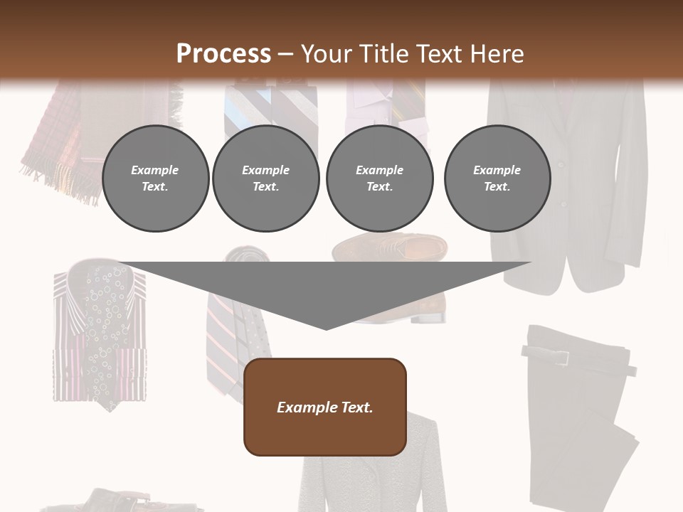 Bag Shirt Boot PowerPoint Template