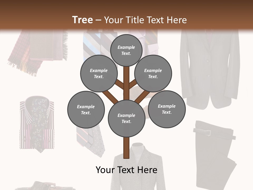 Bag Shirt Boot PowerPoint Template