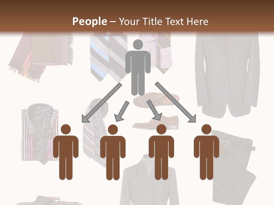 Bag Shirt Boot PowerPoint Template