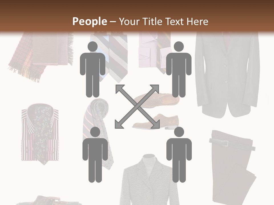 Bag Shirt Boot PowerPoint Template