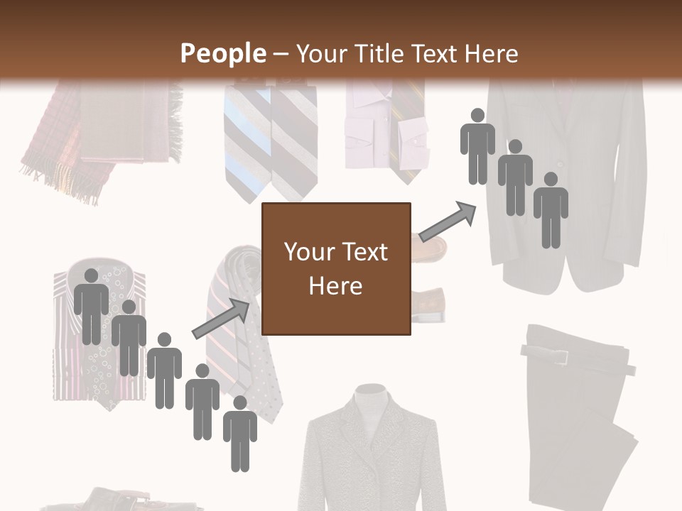 Bag Shirt Boot PowerPoint Template