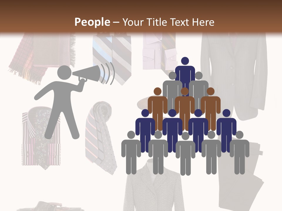 Bag Shirt Boot PowerPoint Template