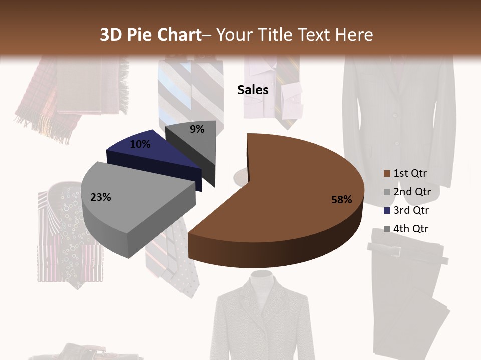 Bag Shirt Boot PowerPoint Template