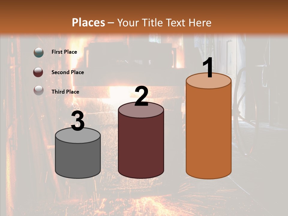 Casting Melting Ferrous PowerPoint Template