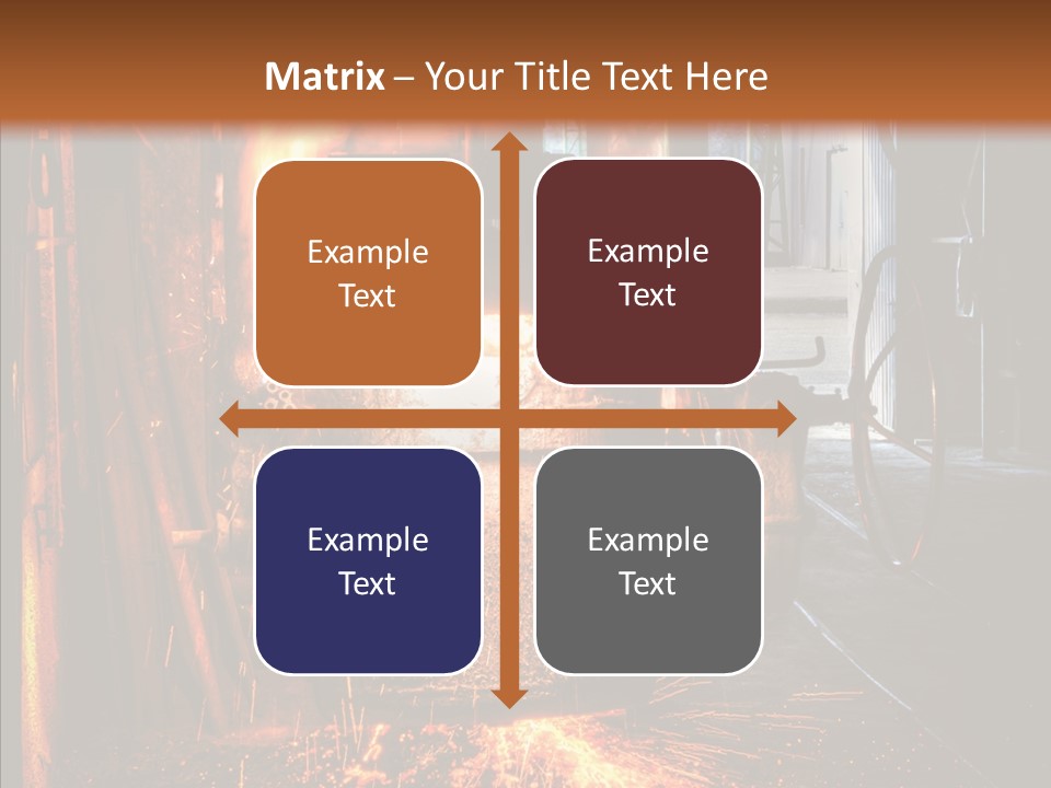 Casting Melting Ferrous PowerPoint Template