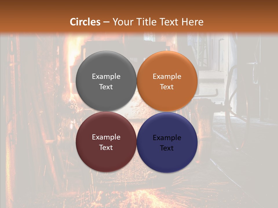 Casting Melting Ferrous PowerPoint Template