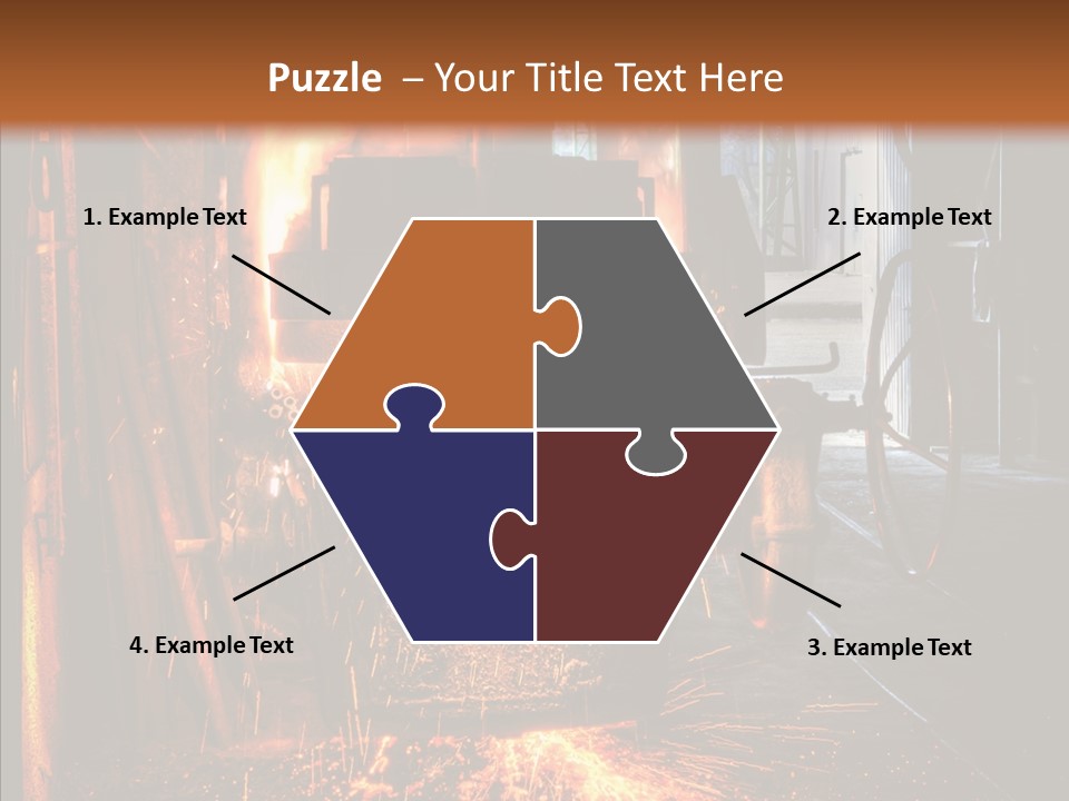 Casting Melting Ferrous PowerPoint Template