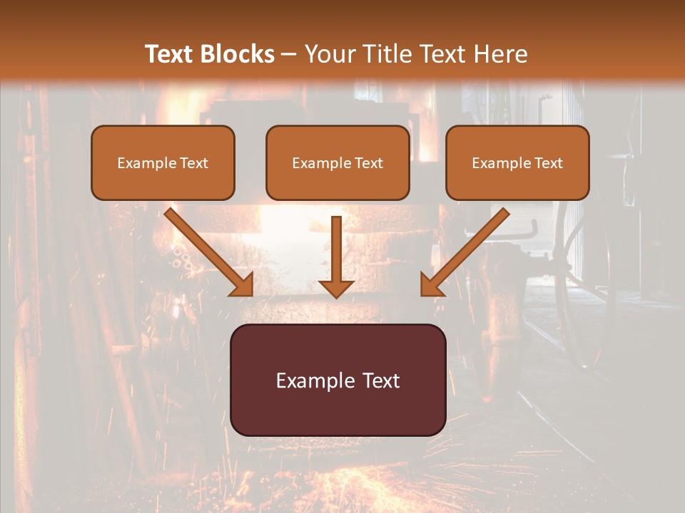 Casting Melting Ferrous PowerPoint Template