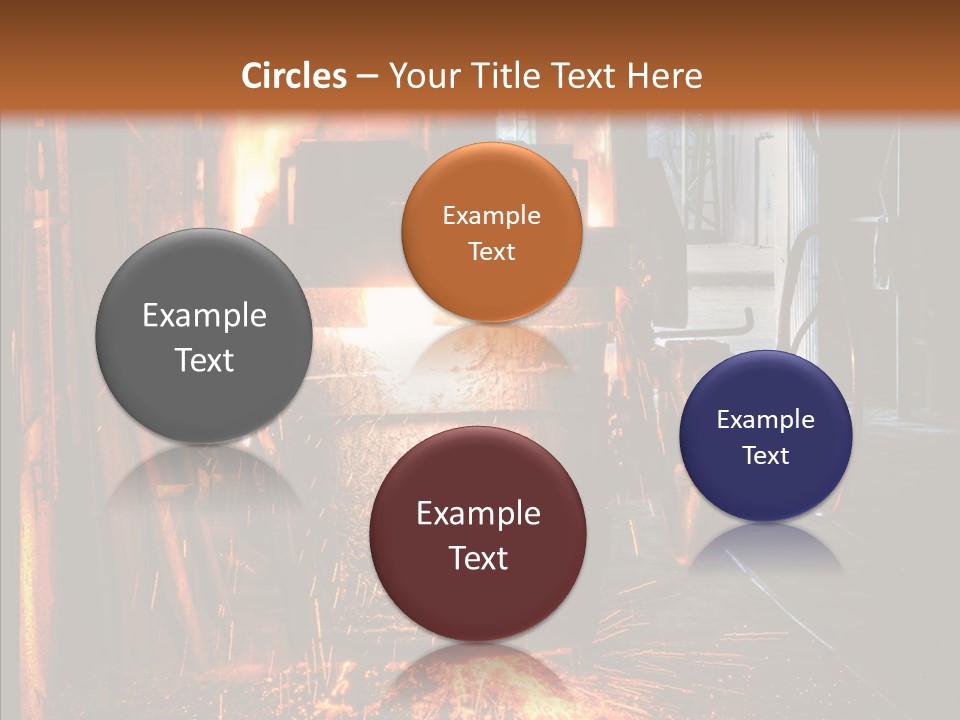 Casting Melting Ferrous PowerPoint Template