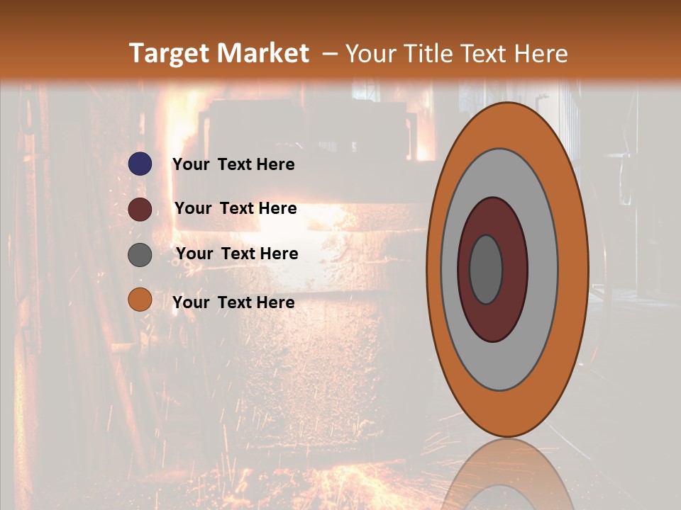 Casting Melting Ferrous PowerPoint Template