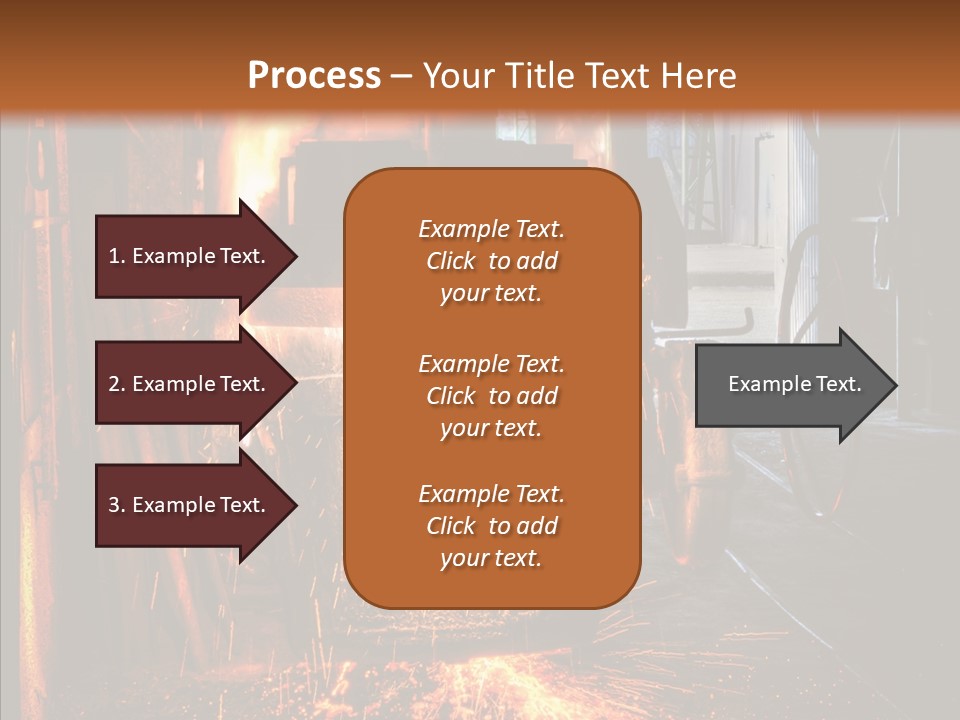 Casting Melting Ferrous PowerPoint Template