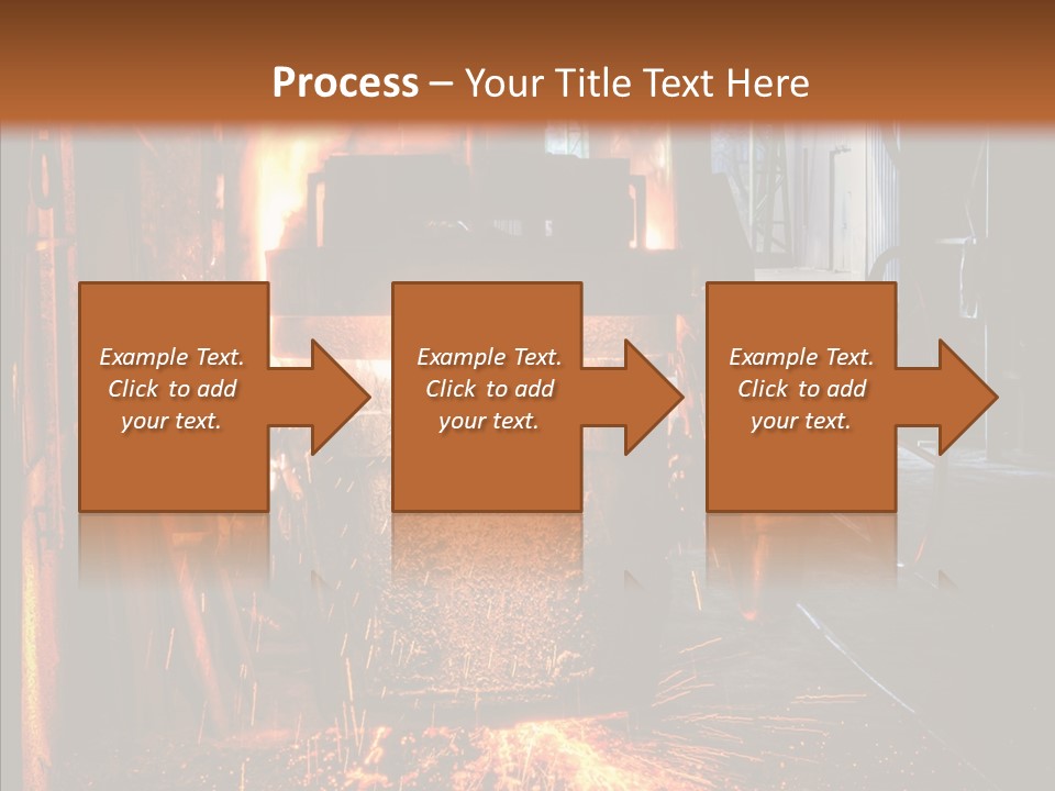 Casting Melting Ferrous PowerPoint Template