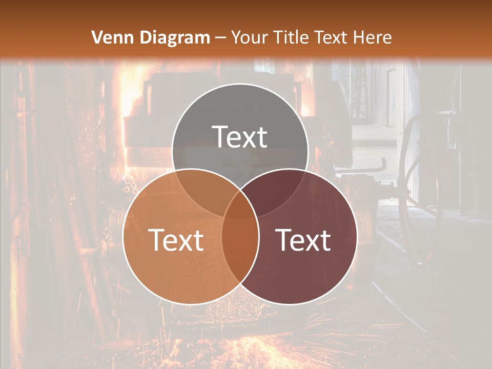 Casting Melting Ferrous PowerPoint Template