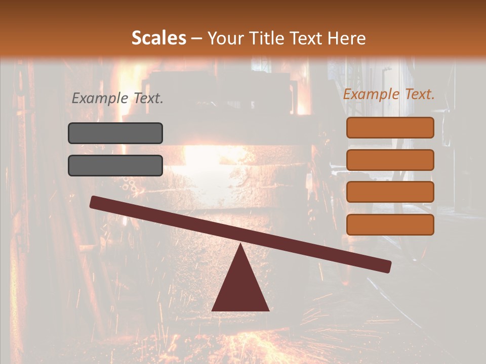 Casting Melting Ferrous PowerPoint Template