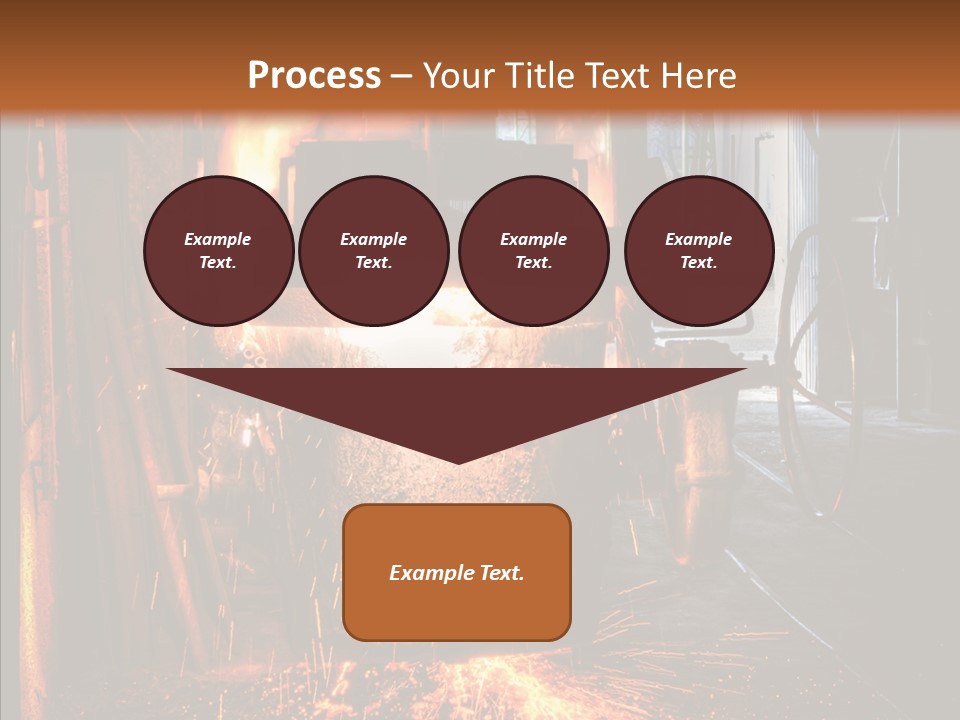 Casting Melting Ferrous PowerPoint Template
