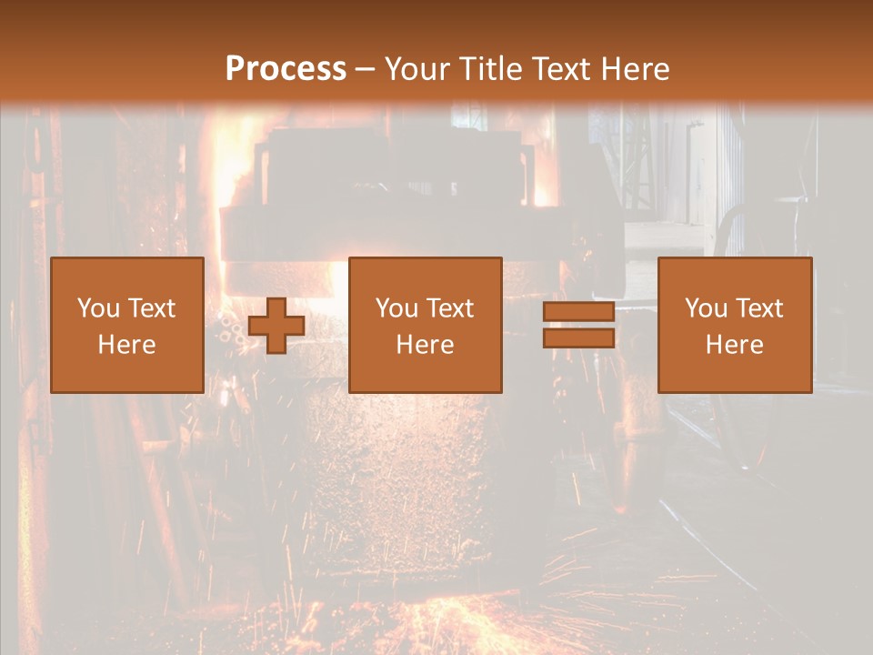 Casting Melting Ferrous PowerPoint Template