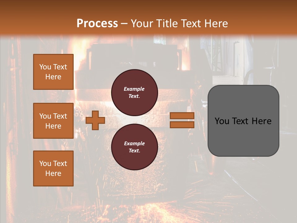 Casting Melting Ferrous PowerPoint Template