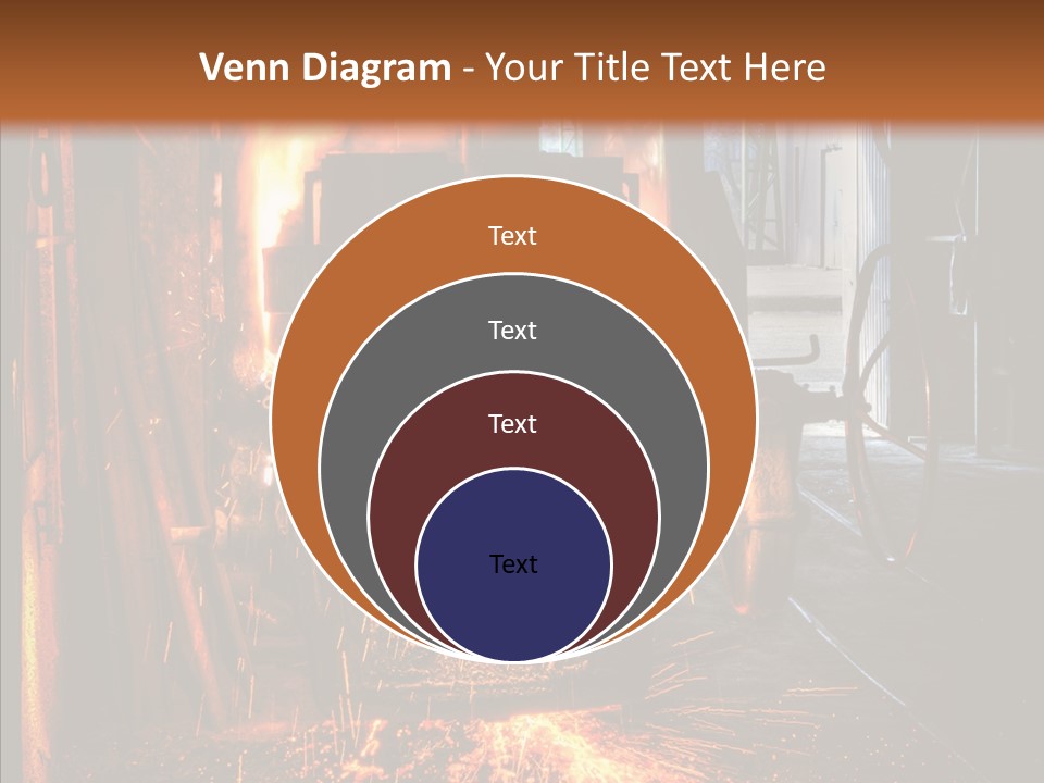 Casting Melting Ferrous PowerPoint Template