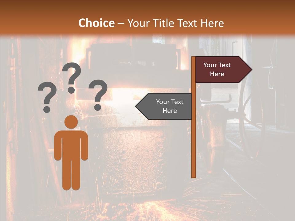 Casting Melting Ferrous PowerPoint Template