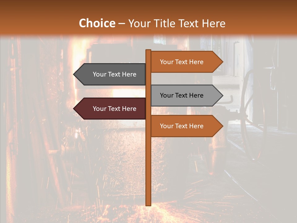 Casting Melting Ferrous PowerPoint Template