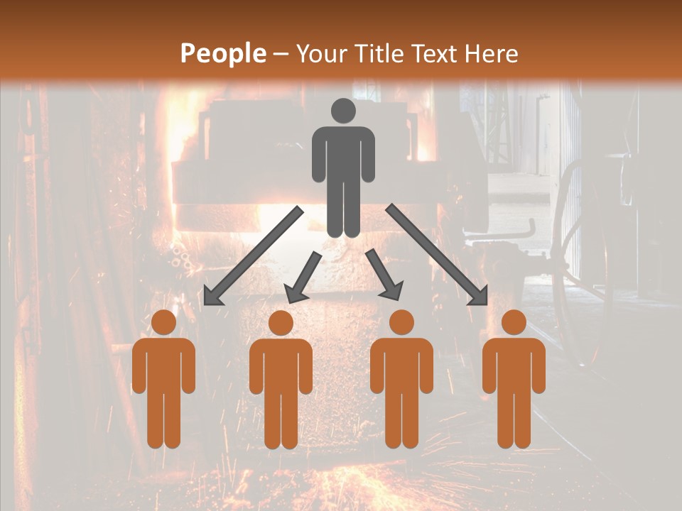 Casting Melting Ferrous PowerPoint Template