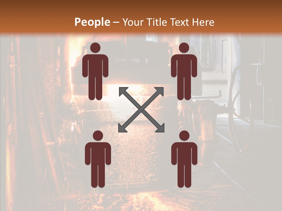 Casting Melting Ferrous PowerPoint Template