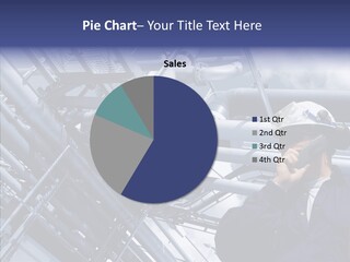 Hard Hat Fuel Plant PowerPoint Template