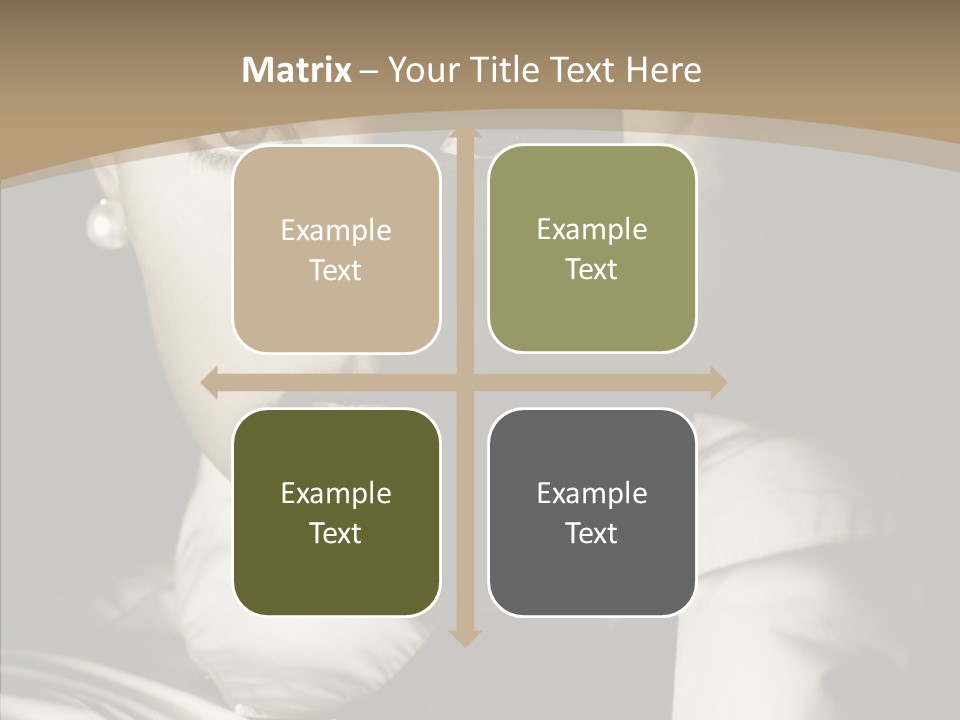 Glamour Glamorous Retro PowerPoint Template