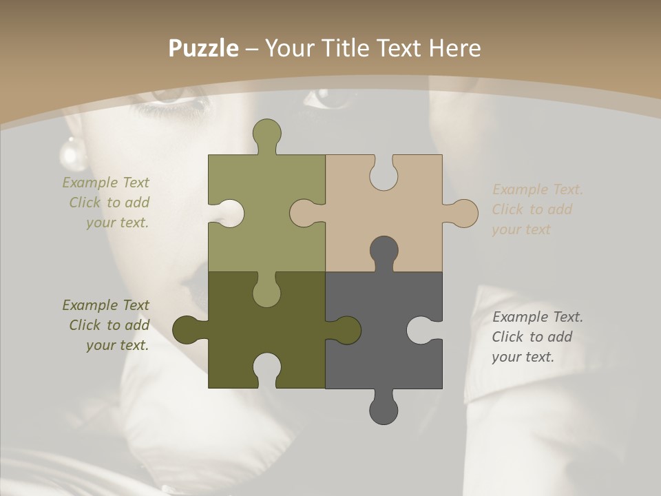 Glamour Glamorous Retro PowerPoint Template