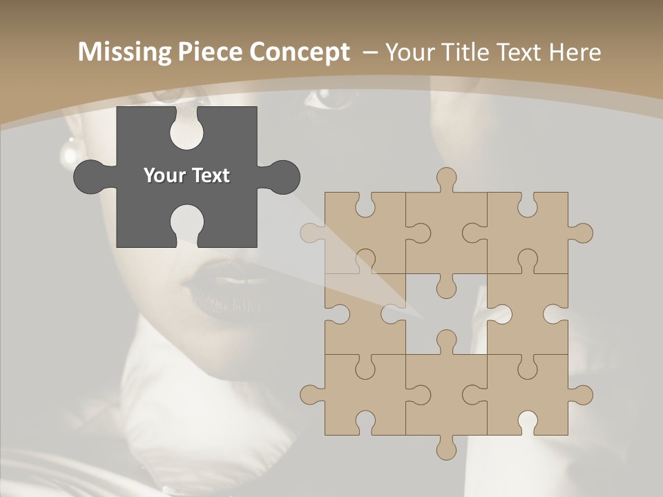 Glamour Glamorous Retro PowerPoint Template