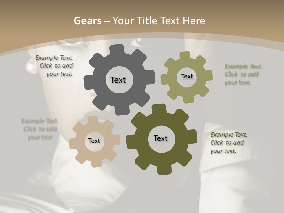 Glamour Glamorous Retro PowerPoint Template