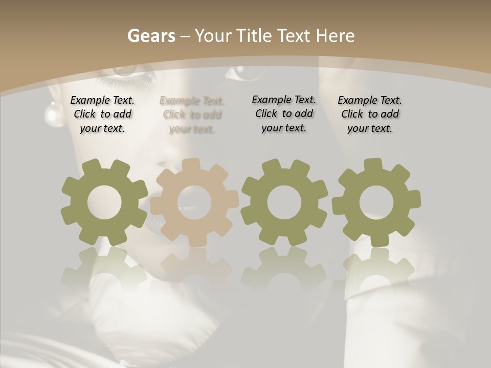 Glamour Glamorous Retro PowerPoint Template