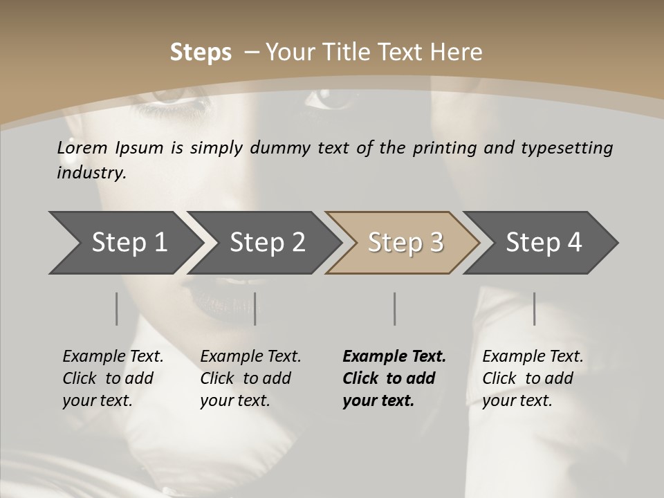 Glamour Glamorous Retro PowerPoint Template