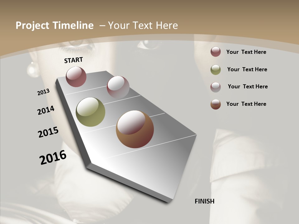 Glamour Glamorous Retro PowerPoint Template