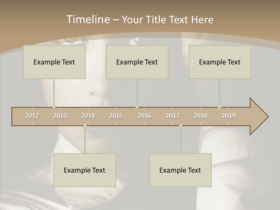 Glamour Glamorous Retro PowerPoint Template