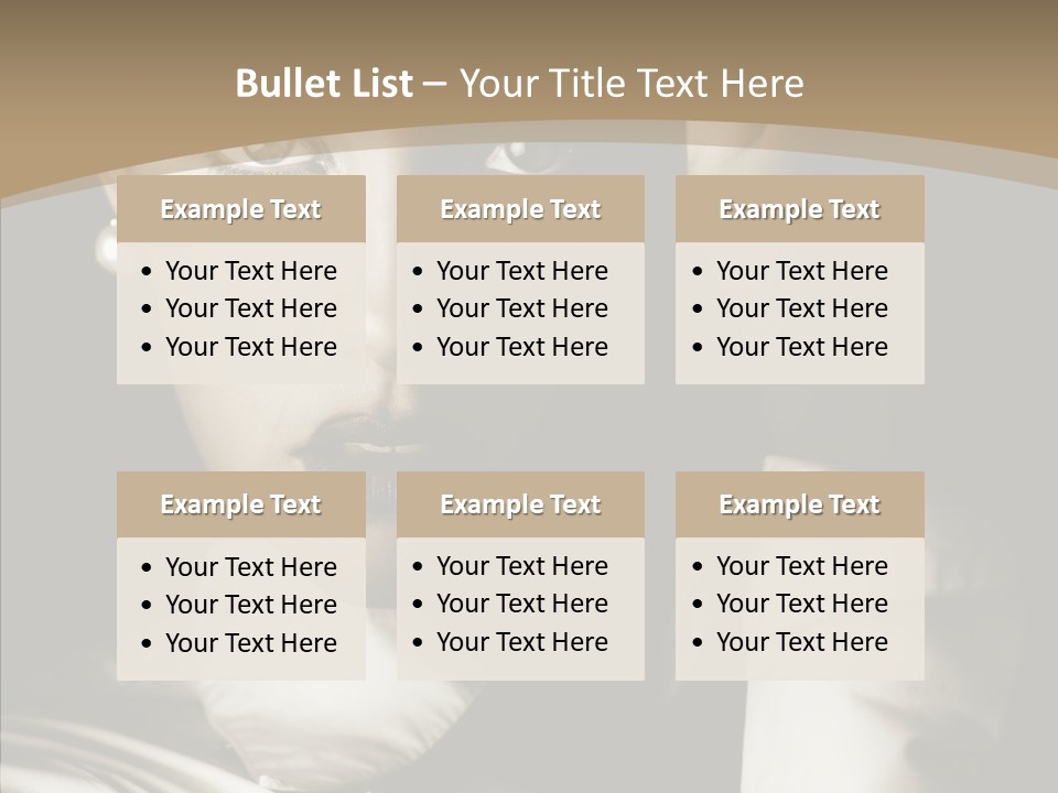 Glamour Glamorous Retro PowerPoint Template