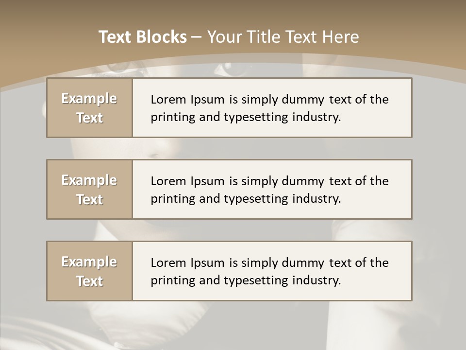 Glamour Glamorous Retro PowerPoint Template