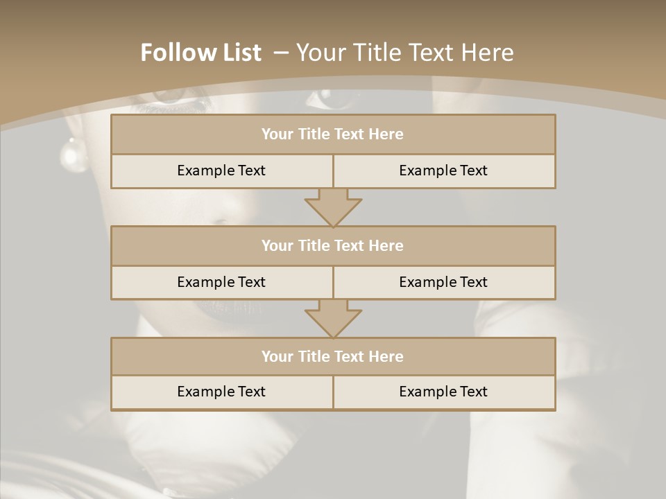 Glamour Glamorous Retro PowerPoint Template