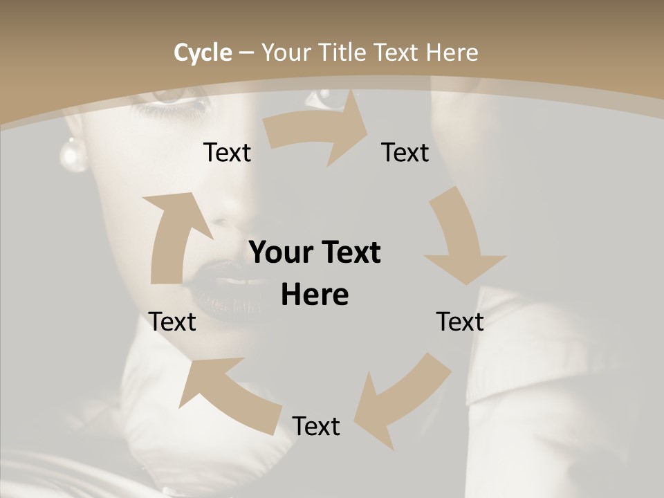 Glamour Glamorous Retro PowerPoint Template