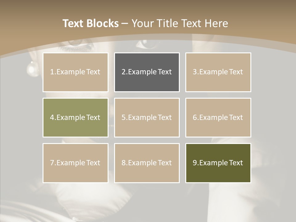 Glamour Glamorous Retro PowerPoint Template