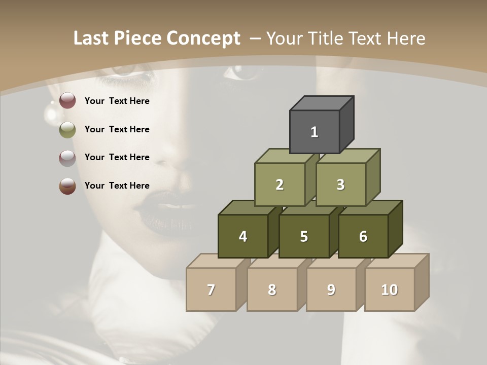 Glamour Glamorous Retro PowerPoint Template