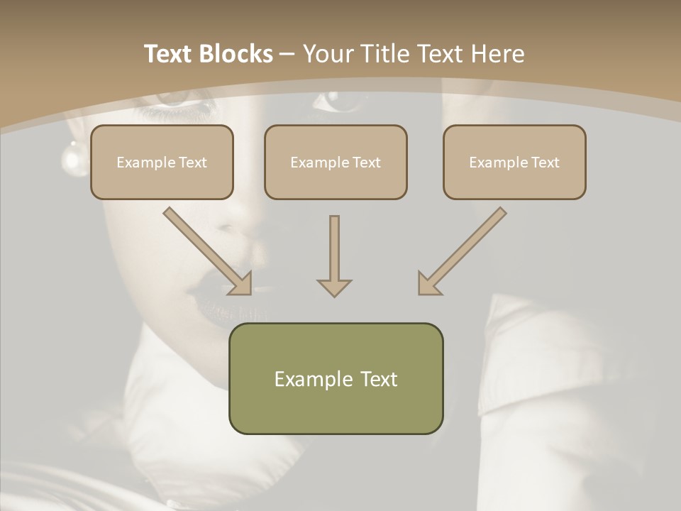 Glamour Glamorous Retro PowerPoint Template