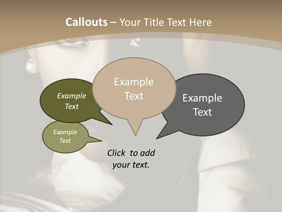 Glamour Glamorous Retro PowerPoint Template