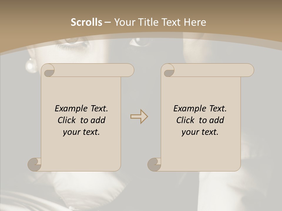 Glamour Glamorous Retro PowerPoint Template