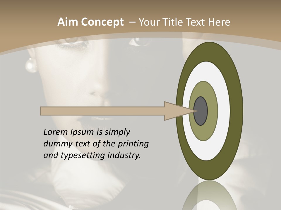 Glamour Glamorous Retro PowerPoint Template