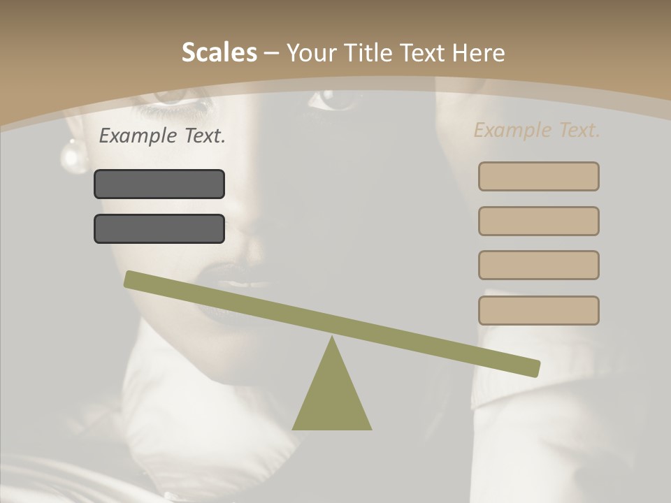 Glamour Glamorous Retro PowerPoint Template