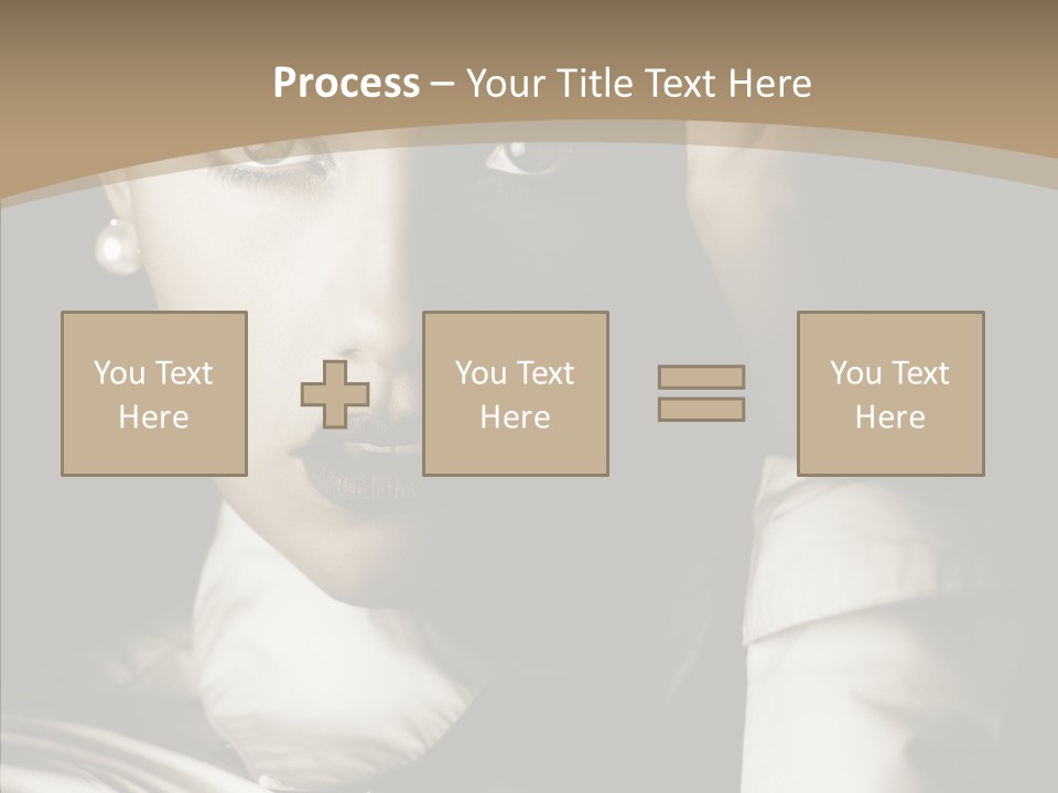 Glamour Glamorous Retro PowerPoint Template